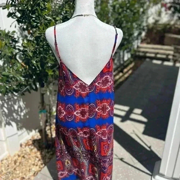 💙❤️”Design Lab by Lord & Taylor” Colorful and Embellished Sundress Size SP - Picture 6 of 12